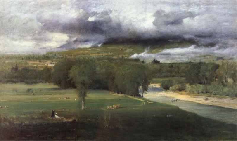 George Inness Conway Meadows France oil painting art
